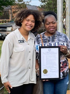 Clare and Valerie Castile