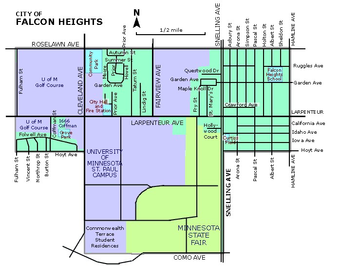 Falcon Heights City Limits